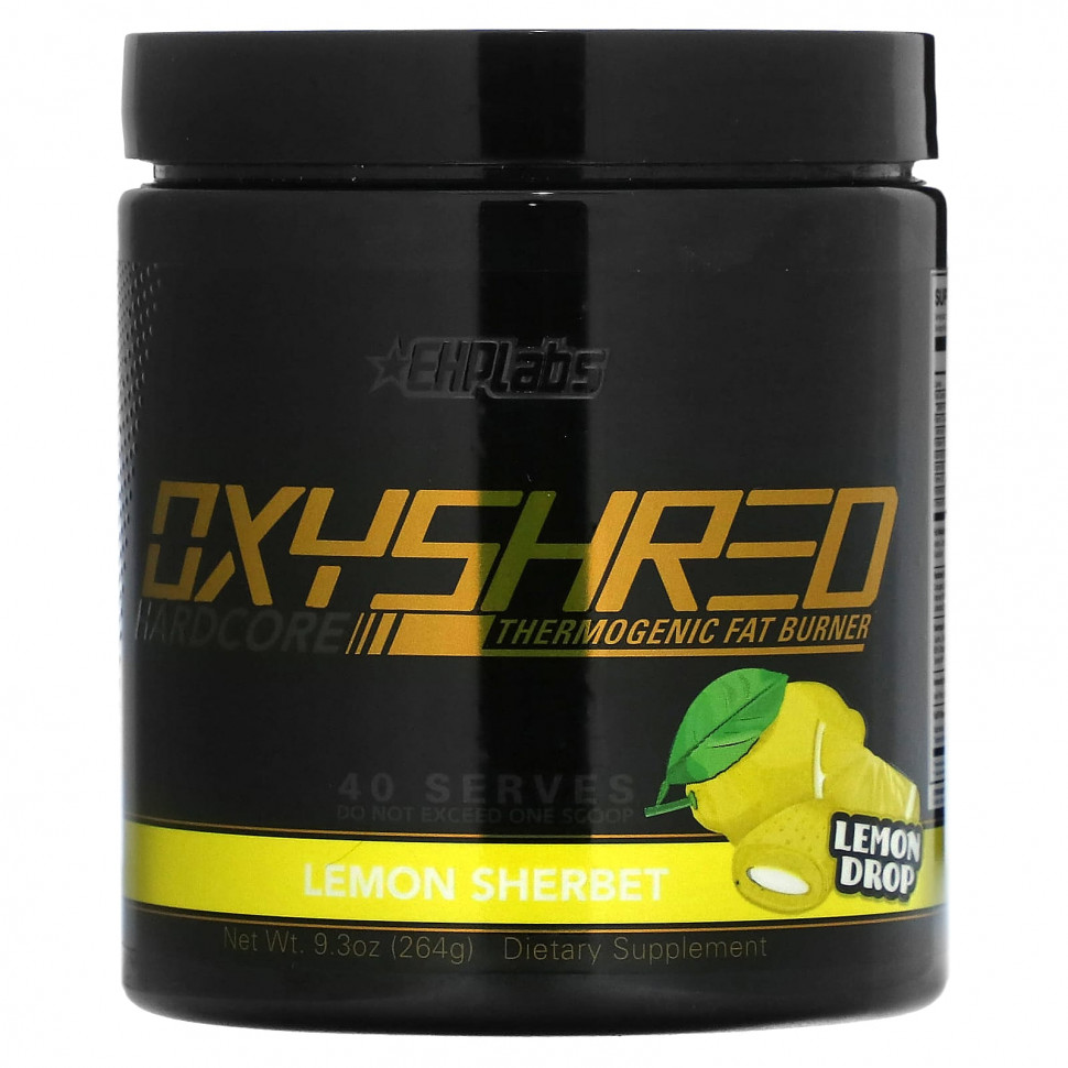 EHPlabs, OxyShred, Hardcore Thermogenic Fat Burner,  , 264  (9,3 )  9610