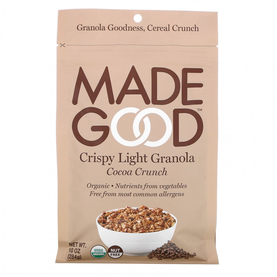 MadeGood, Crispy Light Granola,    , 284  (10 )  1920