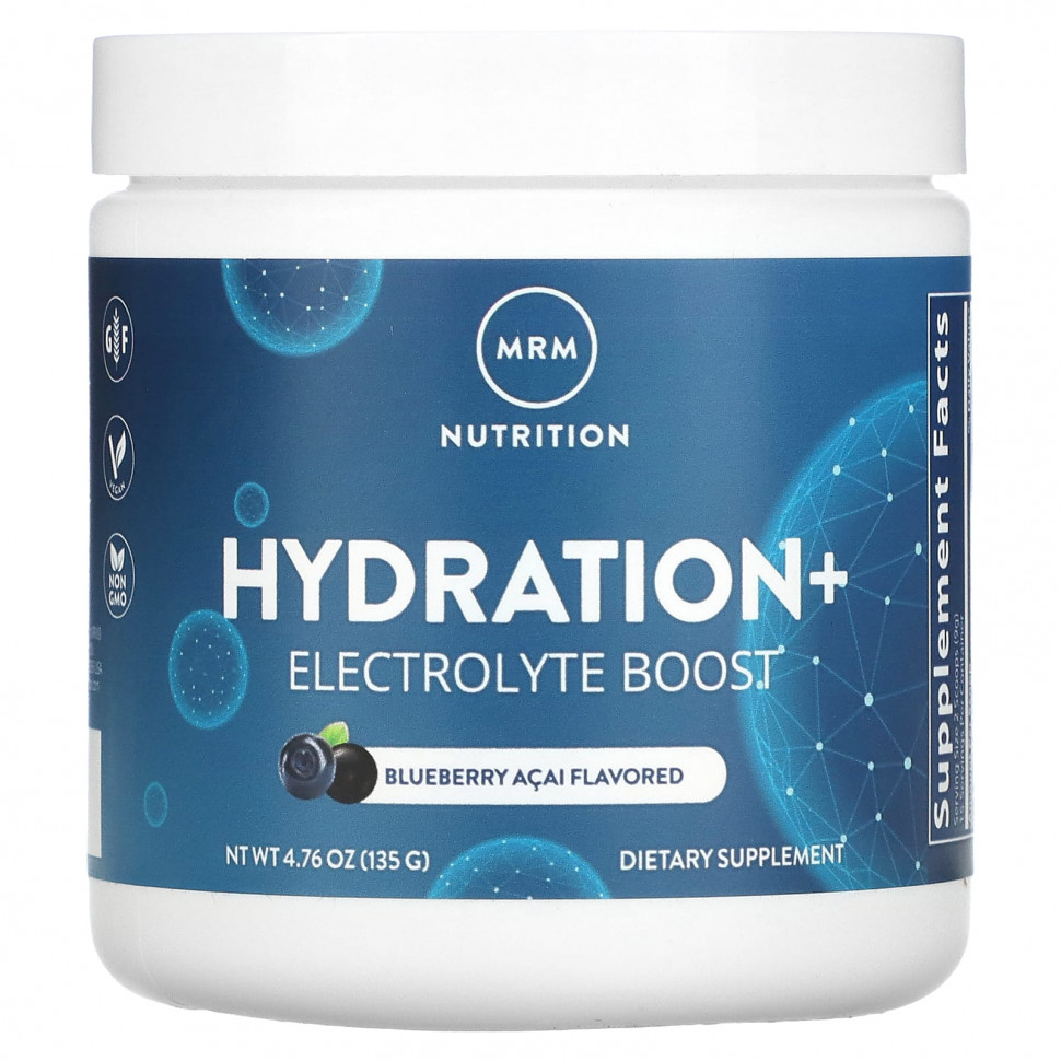 MRM Nutrition, Hydration + Electrolyte Boost,   , 135  (4,76 )  1430