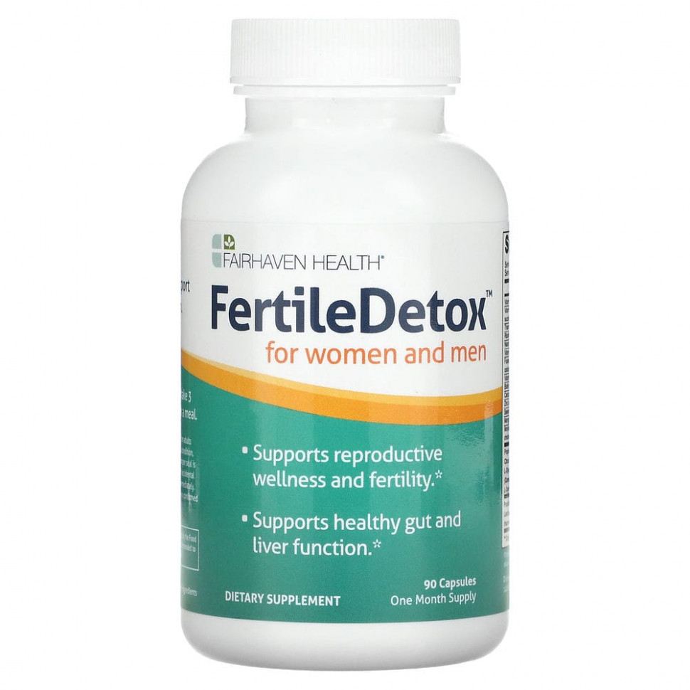 Fairhaven Health, FertileDetox,       , 90   5430