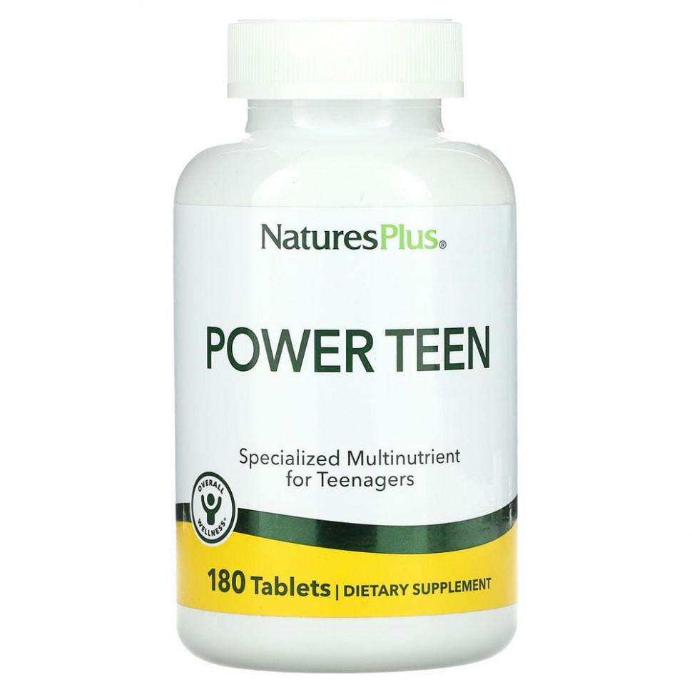 NaturesPlus, Power Teen,     , 180   6920