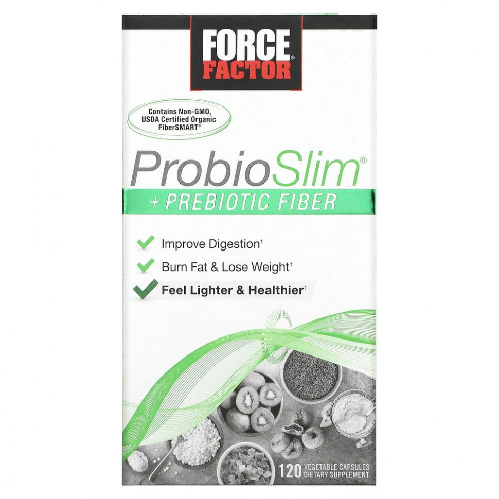 Force Factor, ProbioSlim,   , 120    3680