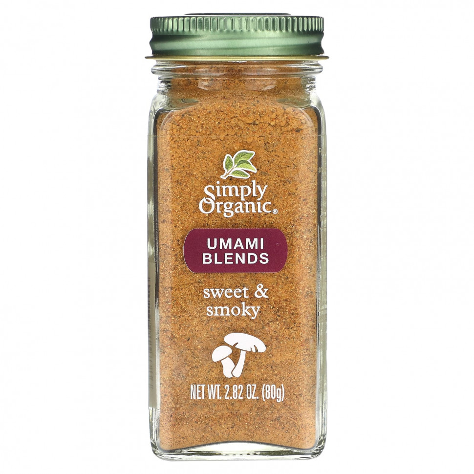 Simply Organic, Umami Blends, Sweet & Smoky, 80  (2,82 )  1570