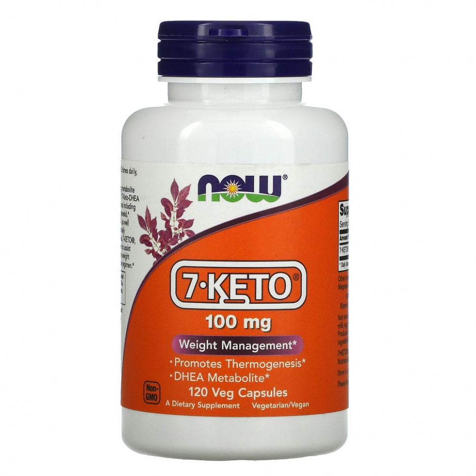 NOW Foods, 7-KETO, 100 , 120    5400