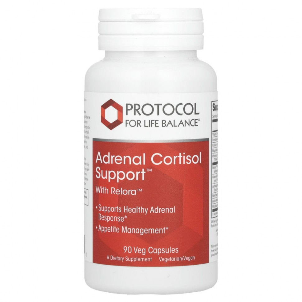Protocol for Life Balance, Adrenal Cortisol Support  Relora,    , 90    4340