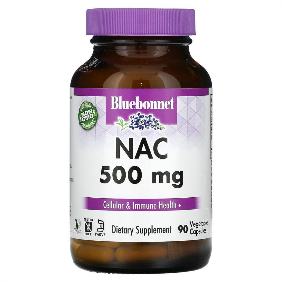 Bluebonnet Nutrition, NAC, 500 , 90    4610