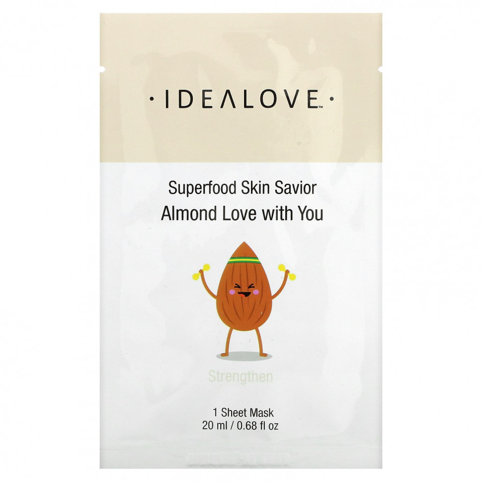 Idealove, Superfood Skin Savior, Almond Love with You, 1  , 20  (0,68 . )  780