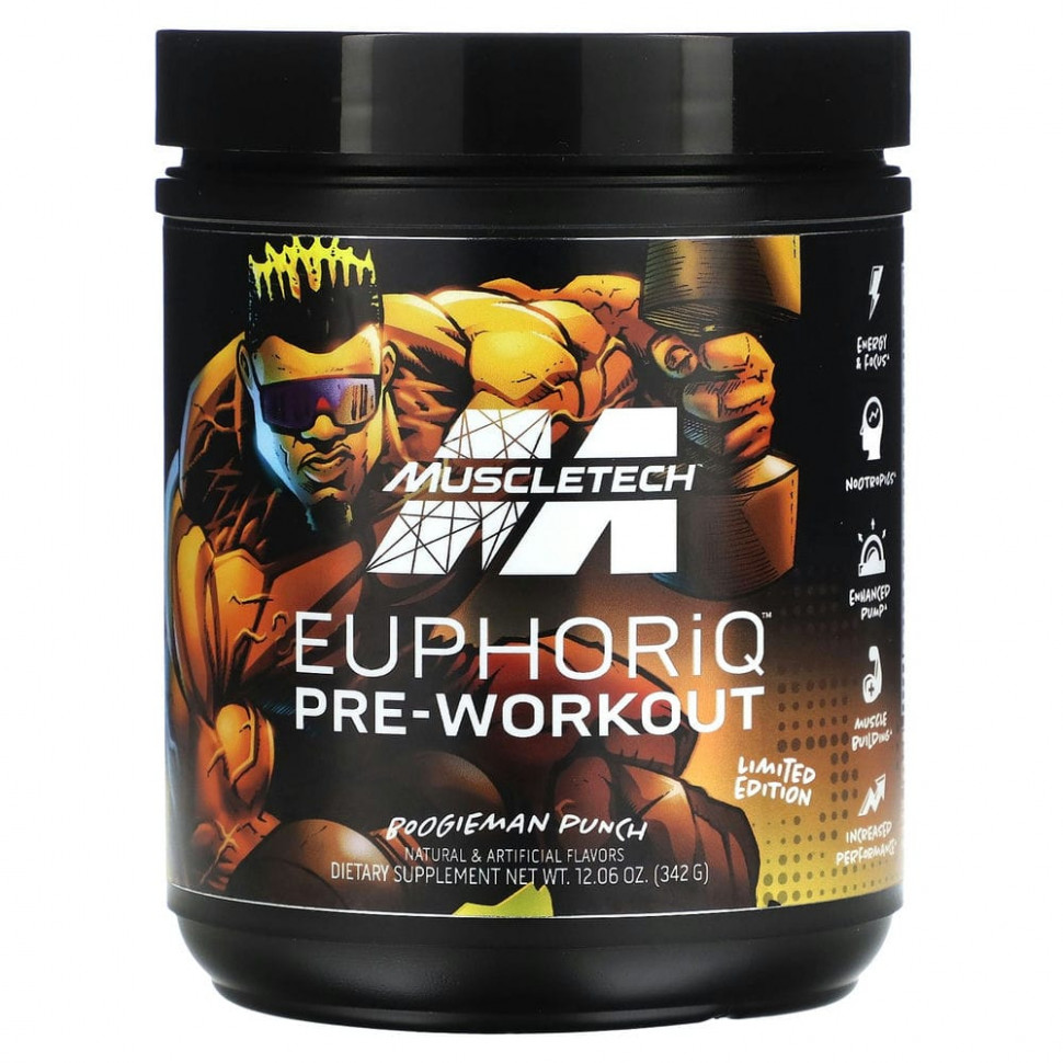 MuscleTech,  , Euphoriq,  , Boogieman Punch, 342  (12,06 )  9890