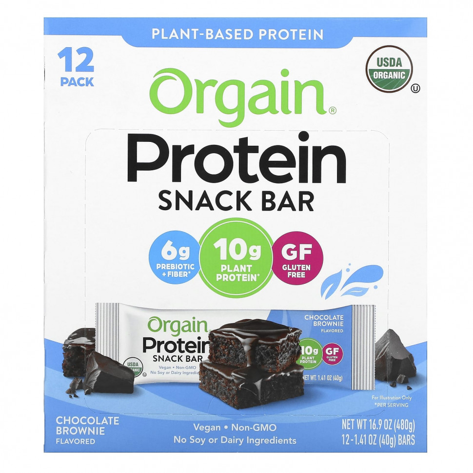 Orgain, Protein Snack Bar,  , 12   40  (1,41 )  4600