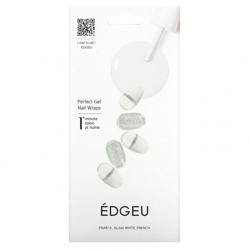 Edgeu, Perfect Gel Nail Wraps, ENT814,    ,   16   1710