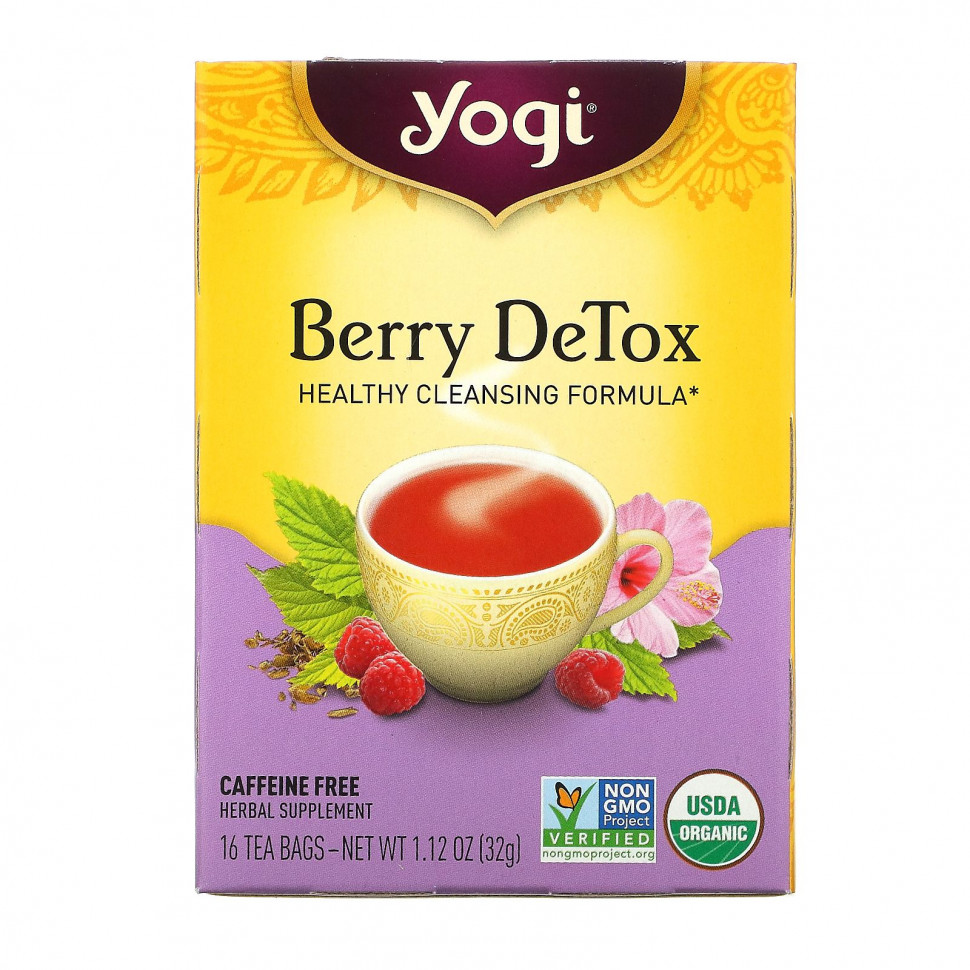 Yogi Tea, Berry DeTox,  ,  , 16  , 32  (1,12 )  940