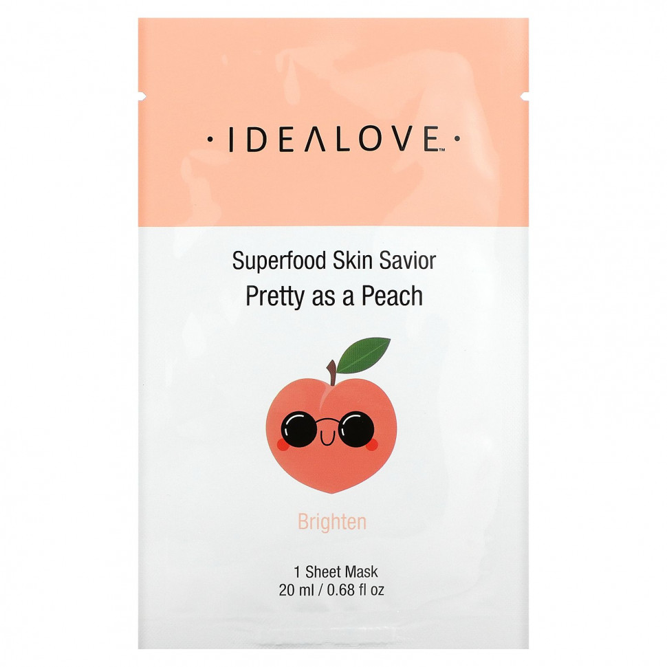 Idealove, Superfood Skin Savior, Pretty as a Peach, 1  , 20  (0,68 . )  780