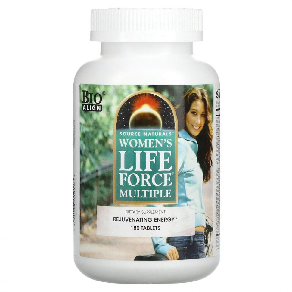 Source Naturals, Women's Life Force Multiple, 180   8820