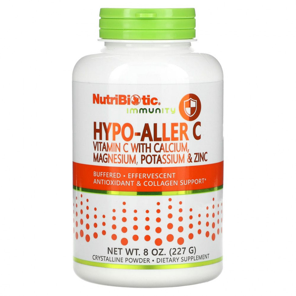 NutriBiotic, Immunity, Hypo-Aller C,  C  , ,   , 227  (8 )  2160