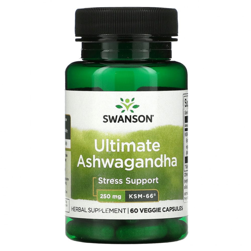 Swanson, Ultimate Ashwagandha, 250 , 60    2170