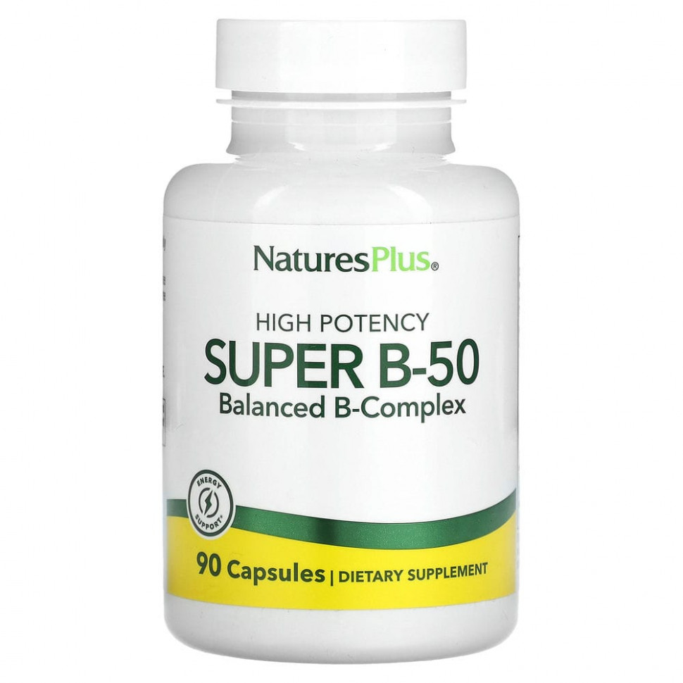 NaturesPlus, Super B-50   , 90   3010
