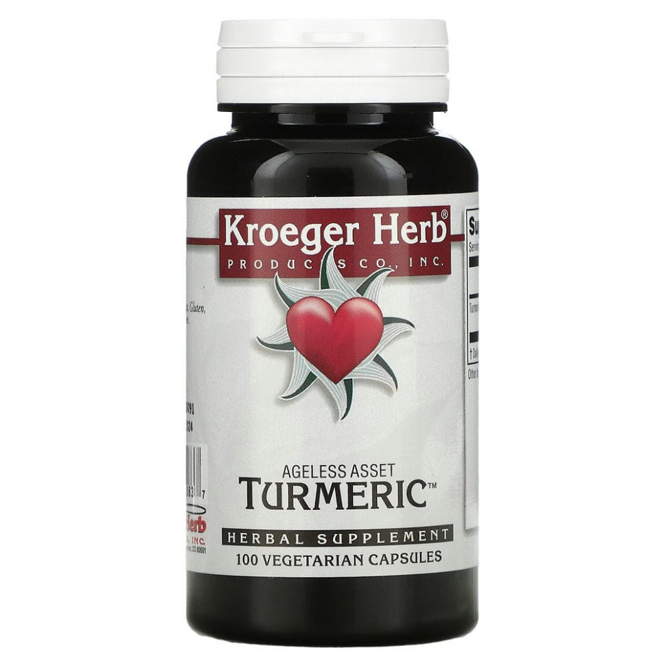  IHerb () Kroeger Herb Co, Turmeric, 100  , ,    2080 