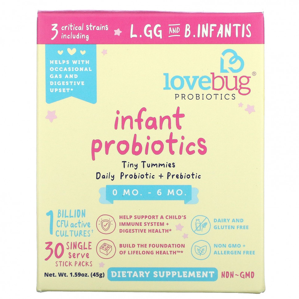 LoveBug Probiotics,      06 , 1  , 30    ,  1,5  (0,05 )  4790