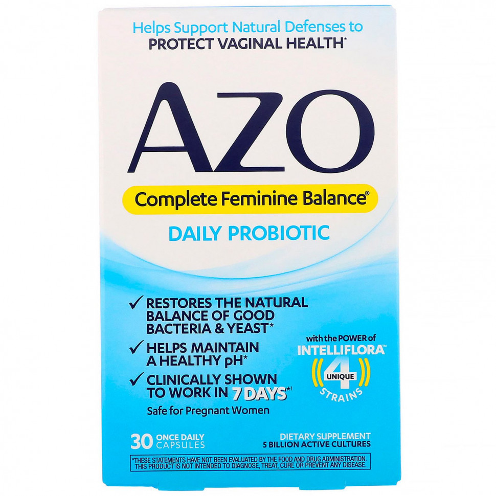 Azo, Complete Feminine Balance,    , 30         6360