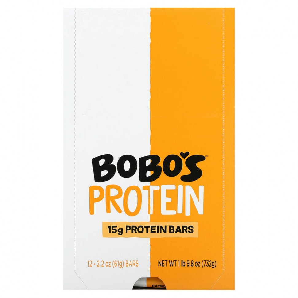 Bobo's Oat Bars, Protein Bars,     , 12 , 61  (2,2 )  6380