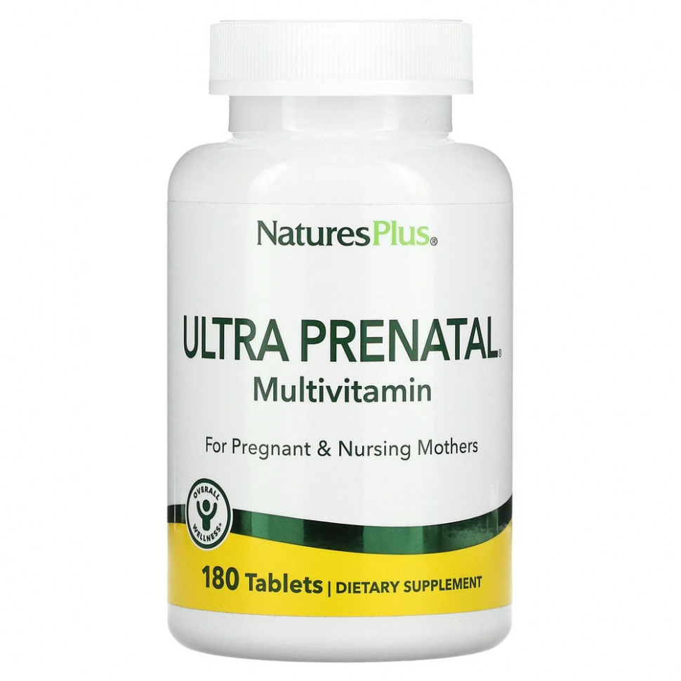 NaturesPlus, Ultra Prenatal,  , 180   6380