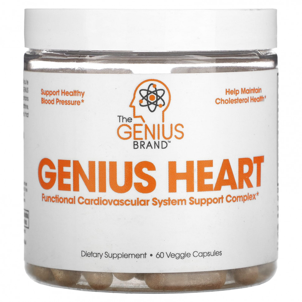  IHerb () The Genius Brand, Genius Heart, 60  , ,    7740 