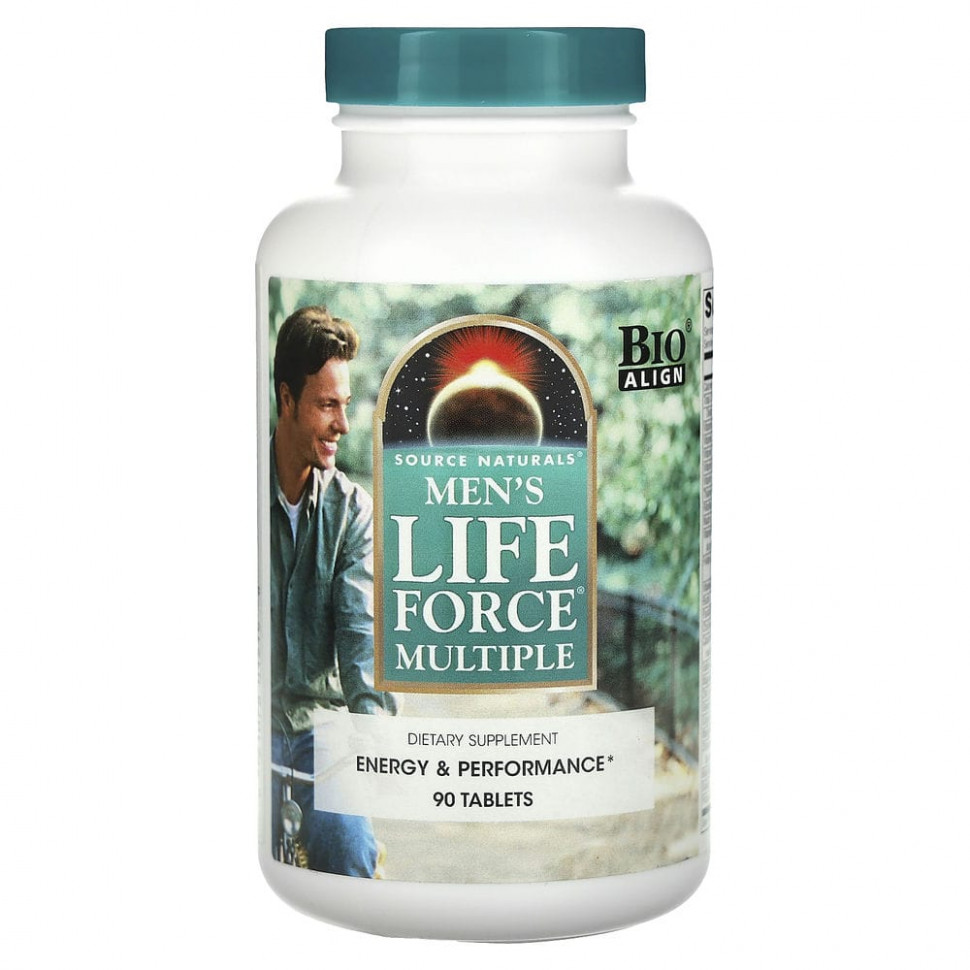 Source Naturals, Men's Life Force Multiple, 90   5960