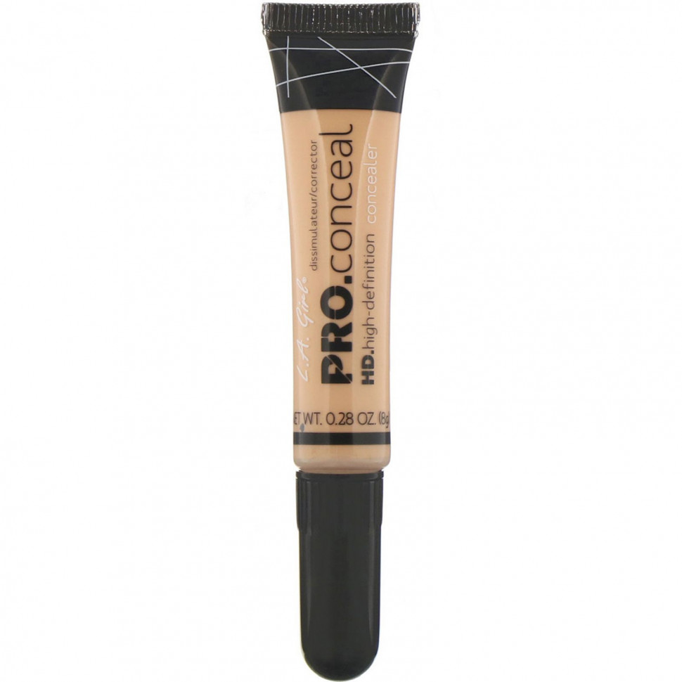 L.A. Girl,  Pro Conceal HD Concealer,  Natural, 8   880