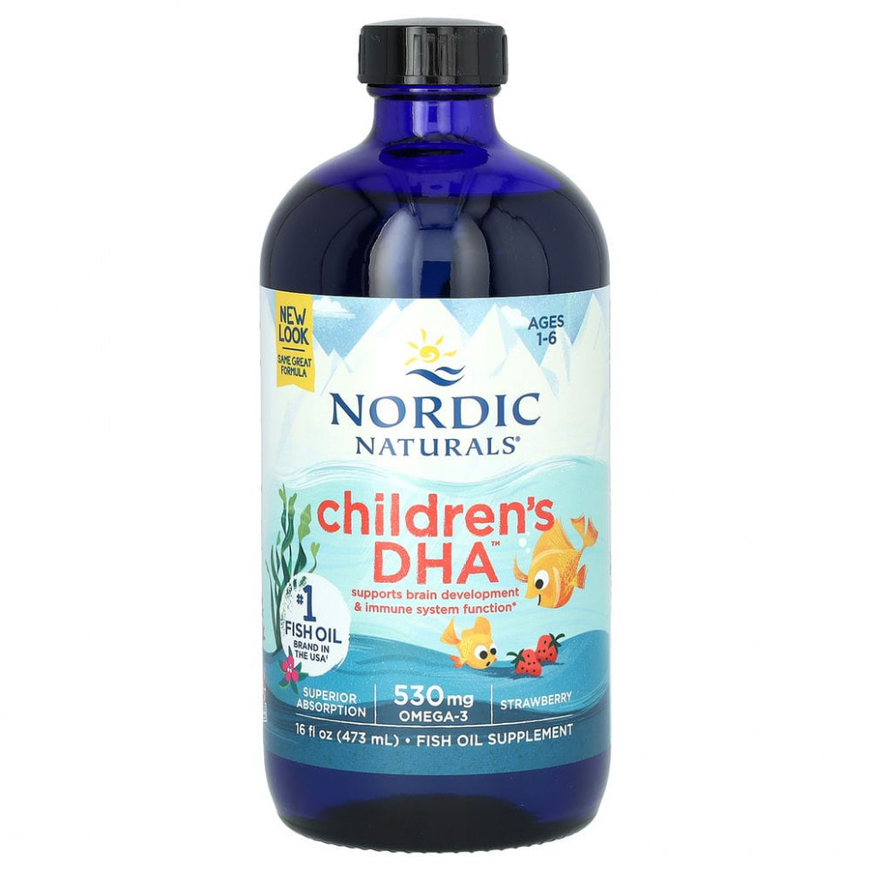 Nordic Naturals, Children's DHA, ,      1   6 , 530 , 473  (16  )  8310