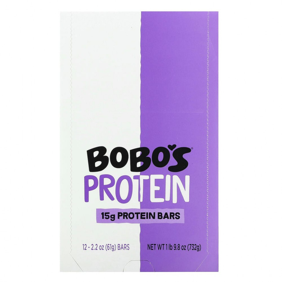 Bobo's Oat Bars, Protein Bars,     , 12 , 61  (2,2 )  6410