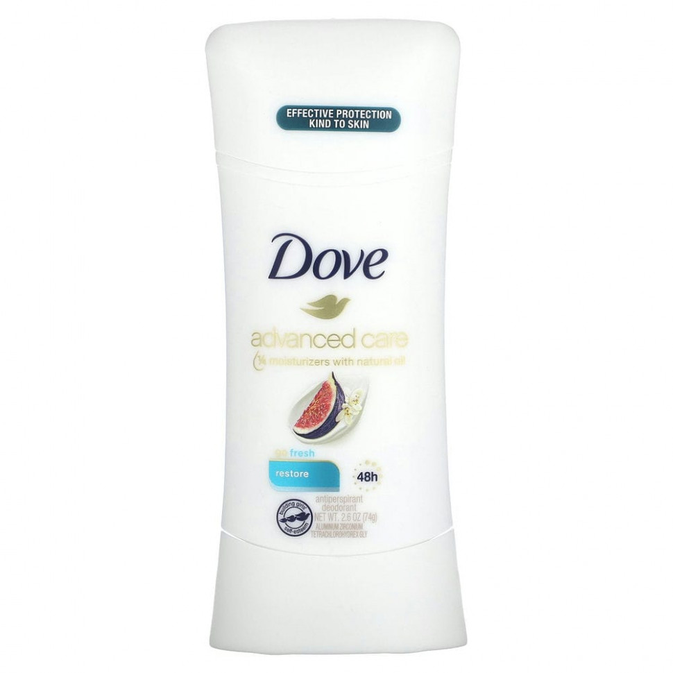  IHerb () Dove, Advanced Care, Go Fresh, Antiperspirant Deodorant, Restore, 2.6 oz (74 g), ,    1720 