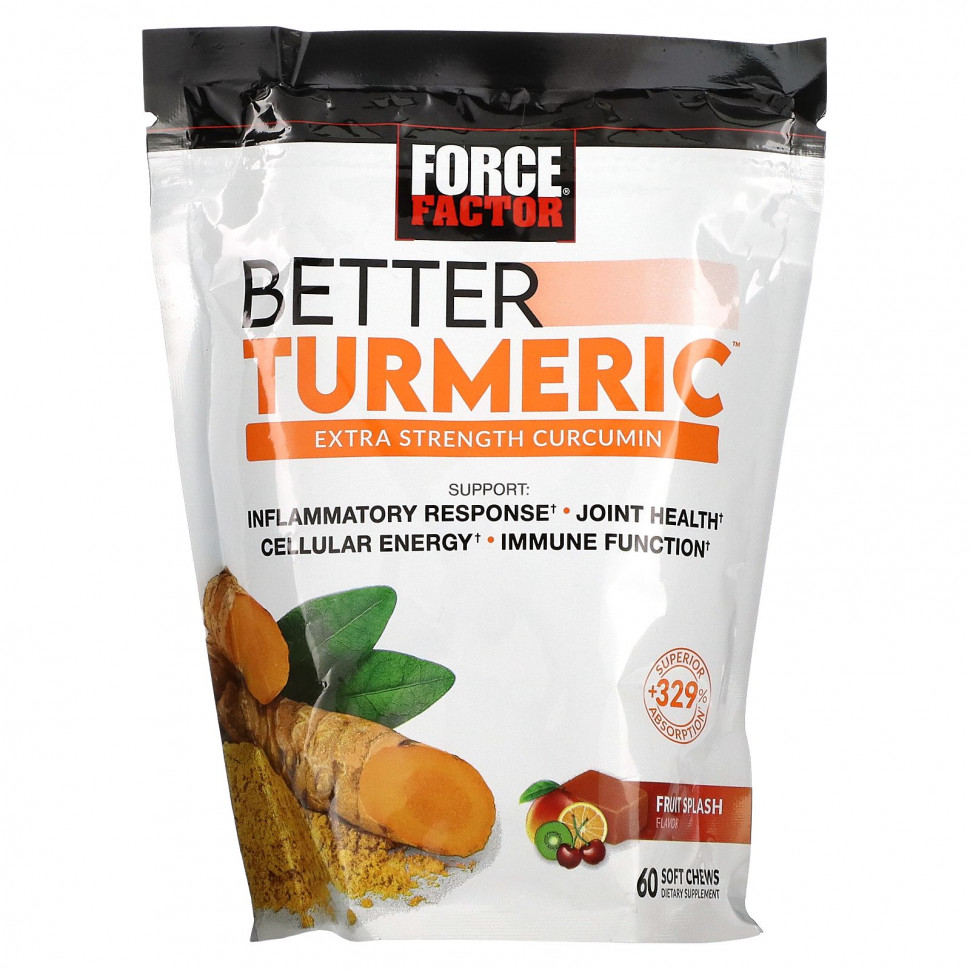 Force Factor, Better Turmeric,    ,  , 60    3860