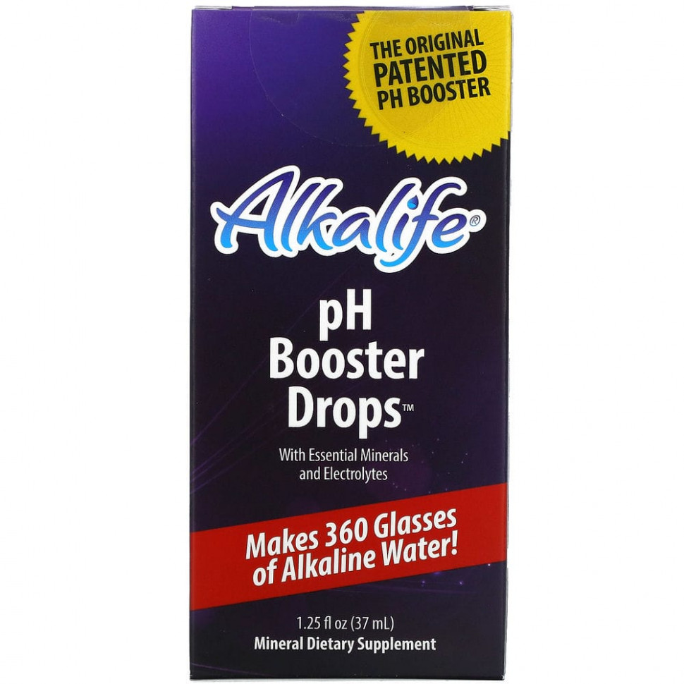 Alkalife, pH Booster Drops, 1.25 fl oz (37 ml)  3050