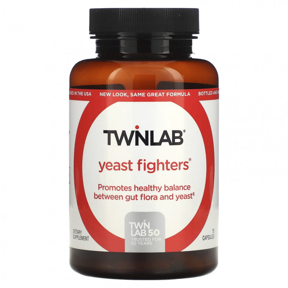 Twinlab, Yeast Fighters, 75   2360