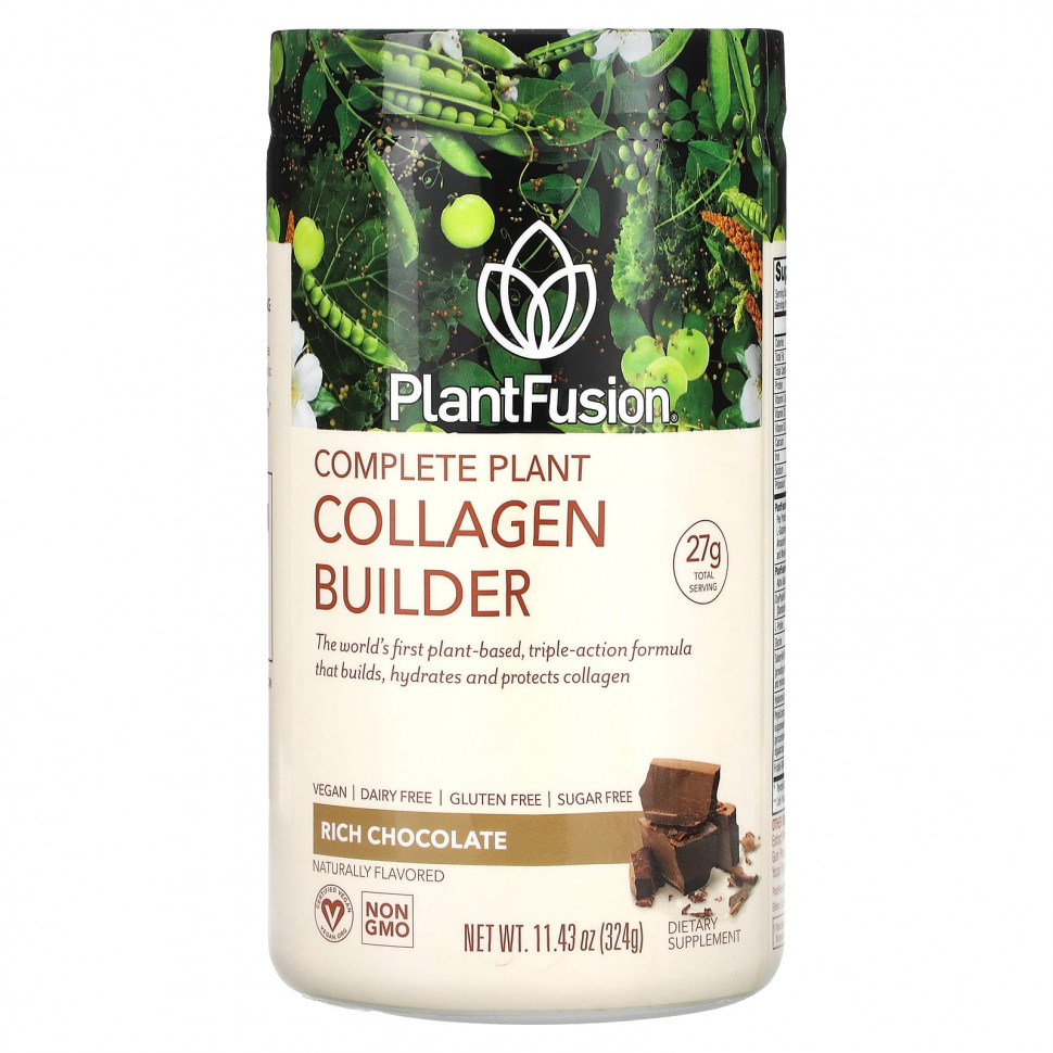 PlantFusion, Complete Plant Collagen Builder,  , 324  (11,43 )  6340