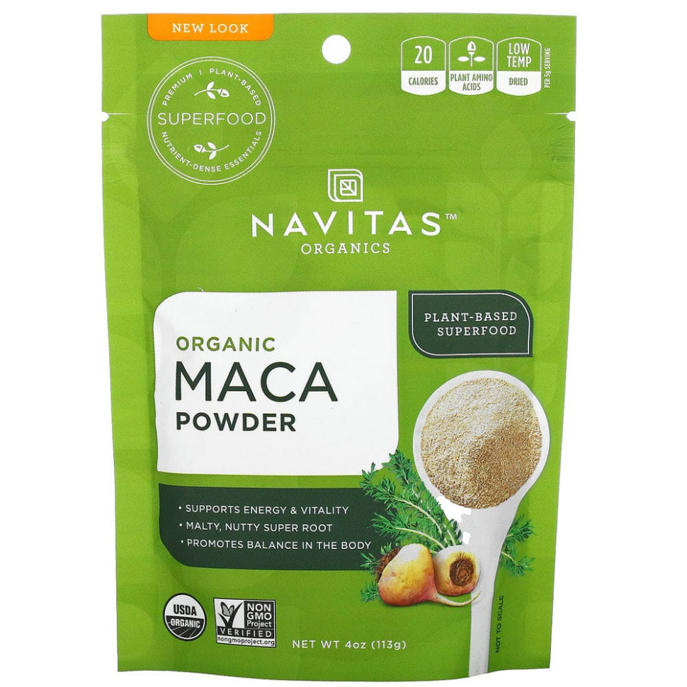 Navitas Organics,   Maca Powder, 113   1440
