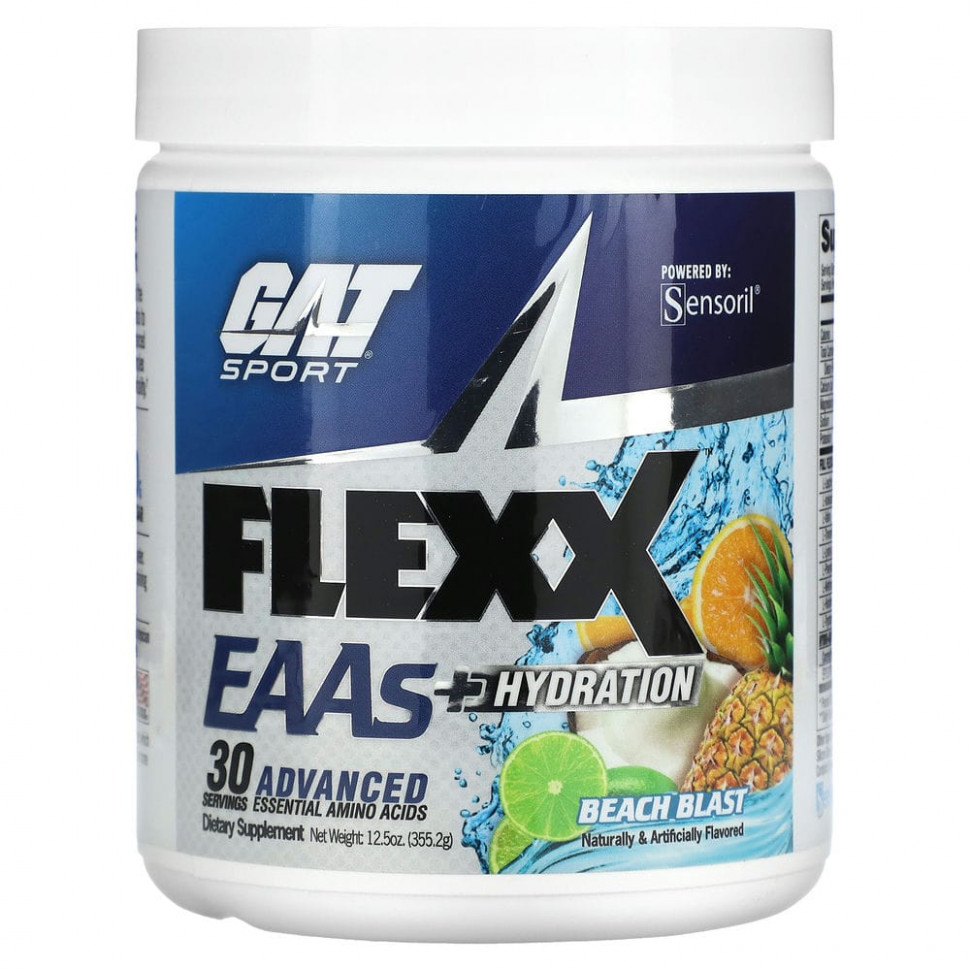 GAT, Flexx EAA + Hydration, Beach Blast, 355,2  (12,5 )  5660