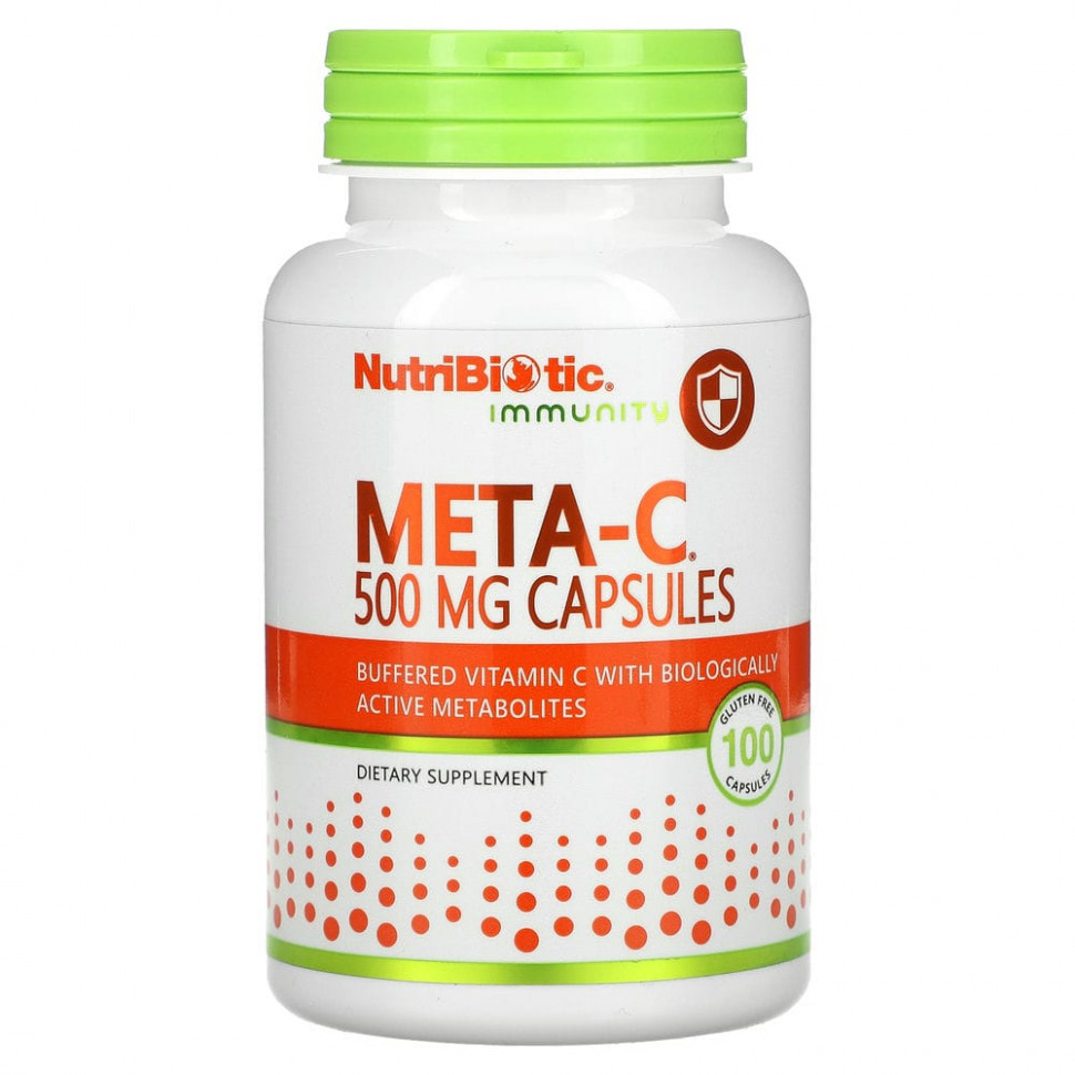 NutriBiotic, Immunity, Meta-C, 500 , 100     2240