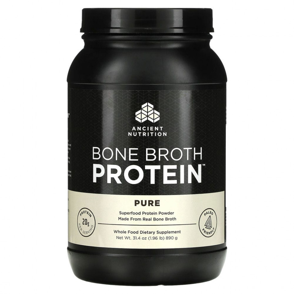Dr. Axe / Ancient Nutrition, Bone Broth Protein,  , 890  (1,96 )  13900