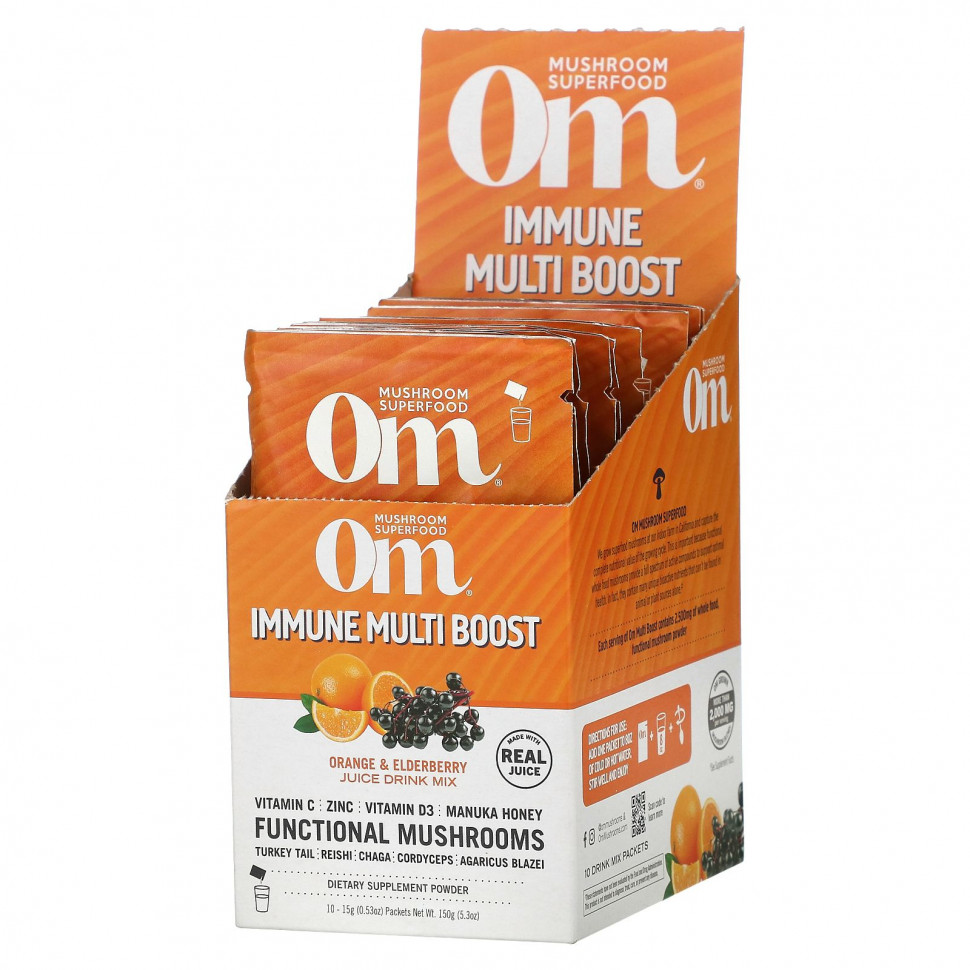 Om Mushrooms, Immune Multi Boost,         , 10   15  (0,53 )  4960