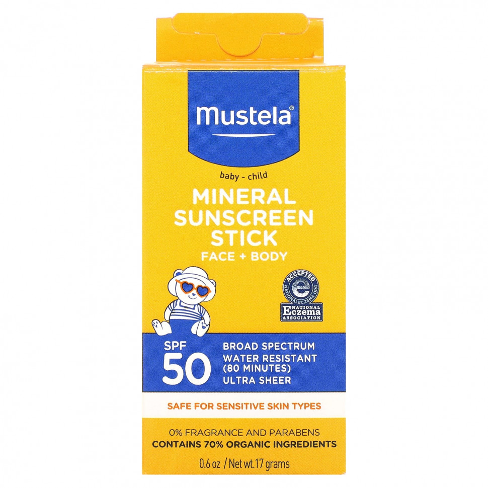 Mustela,   -  , SPF 50, 17  (0,6 )  2850