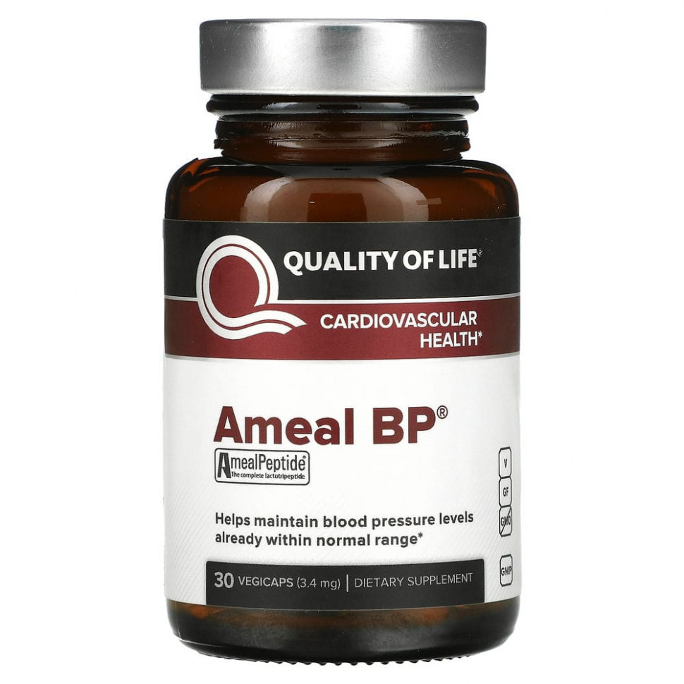 Quality of Life Labs, Ameal BP,  - , 3,4 , 30      4380