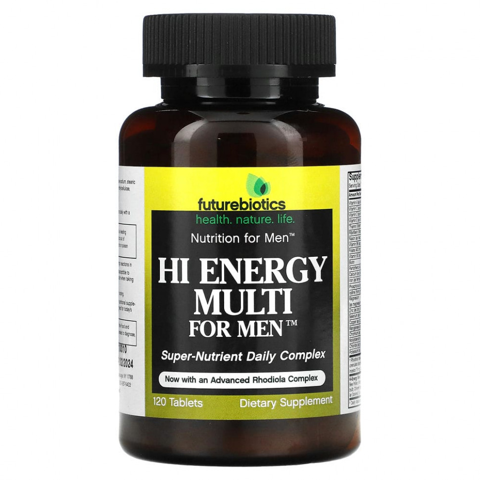 FutureBiotics, Hi Energy Multi,  , 120   3990