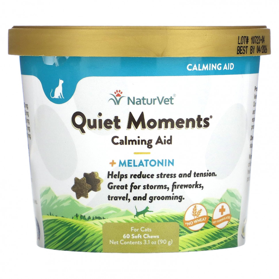 NaturVet,   Quiet Moments + ,  , 60  , 90  (3,1 )  1500