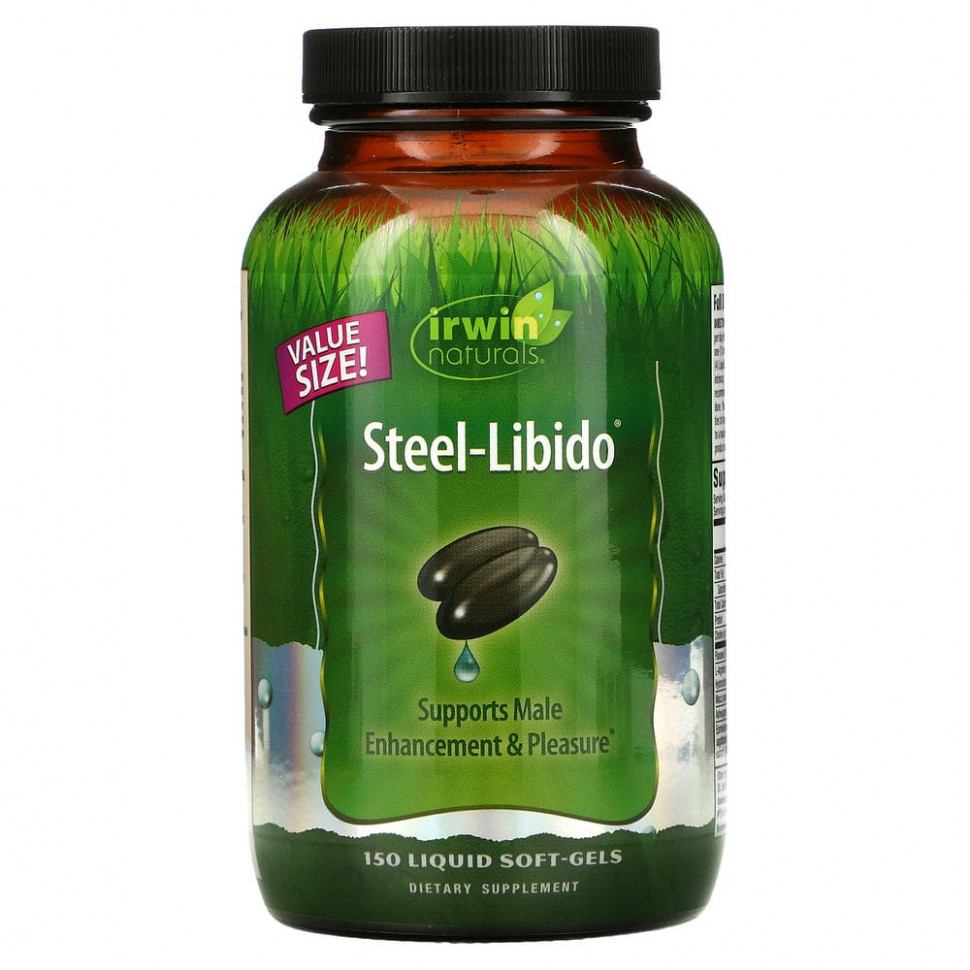 Irwin Naturals, Steel-Libido, 150       8220