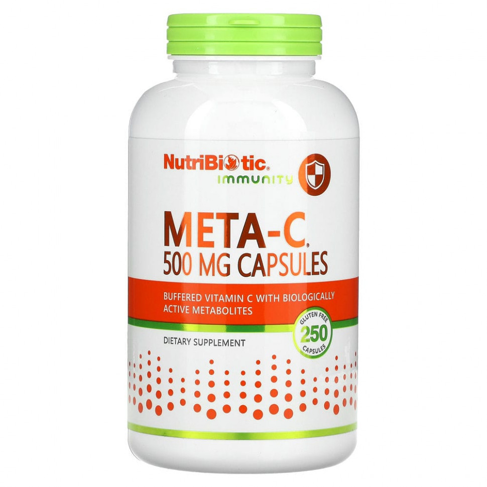 NutriBiotic, Immunity, Meta-C, 500 , 250     4810