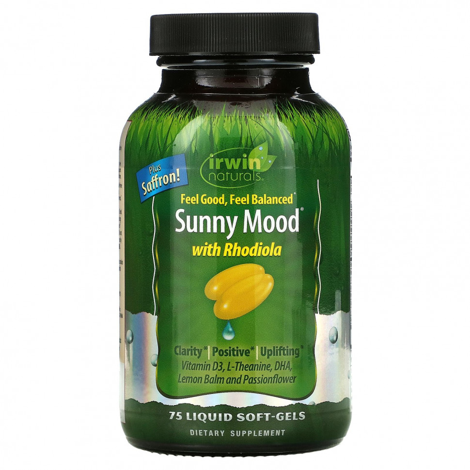 Irwin Naturals, Sunny Mood, 75       5580