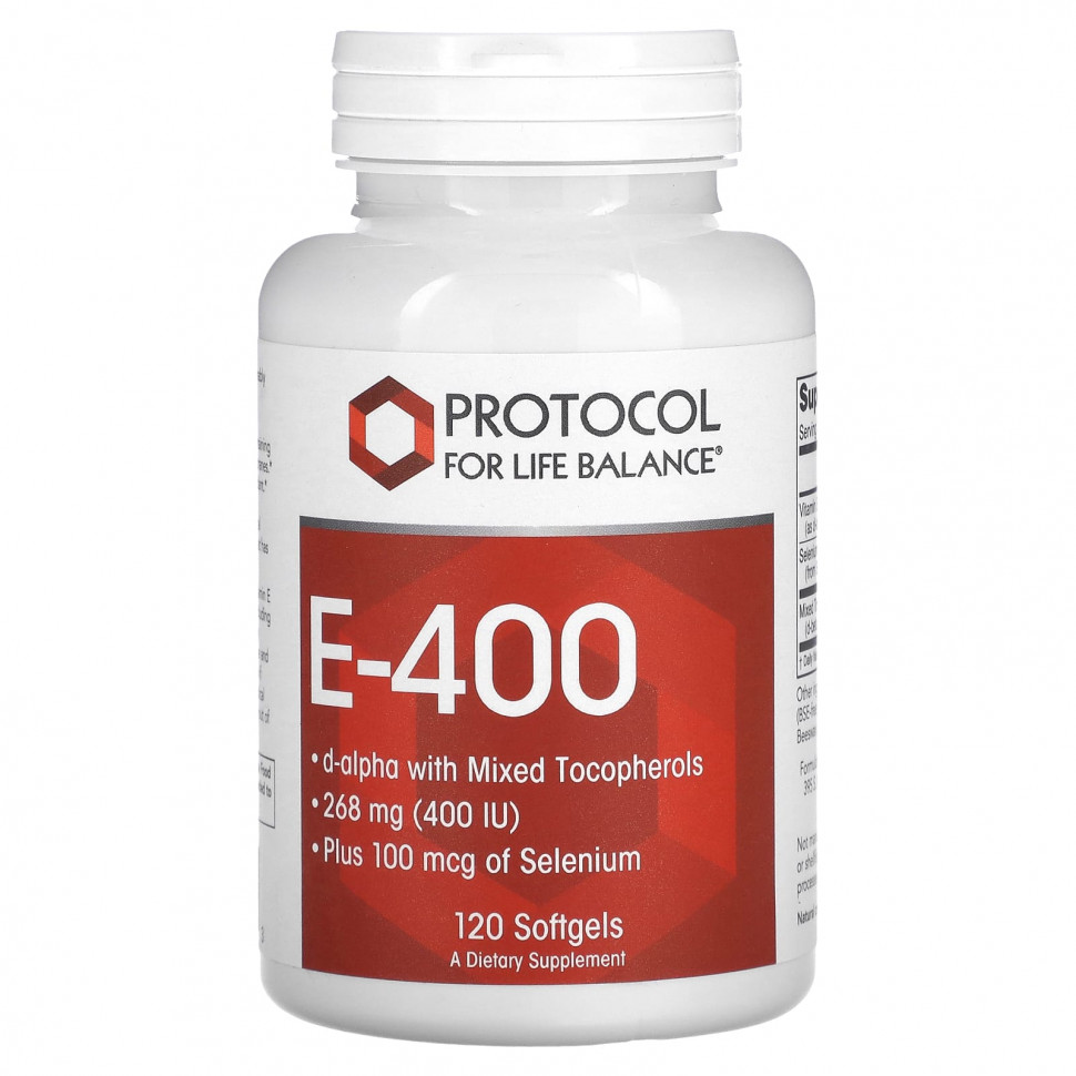 Protocol for Life Balance, E-400, 268  (400 ), 120    4490