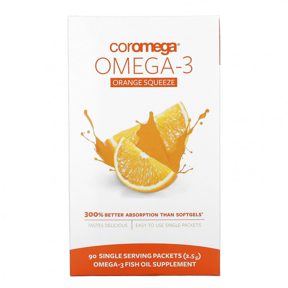  IHerb () Coromega, -3   , 90 , 2,5  , ,    7180 