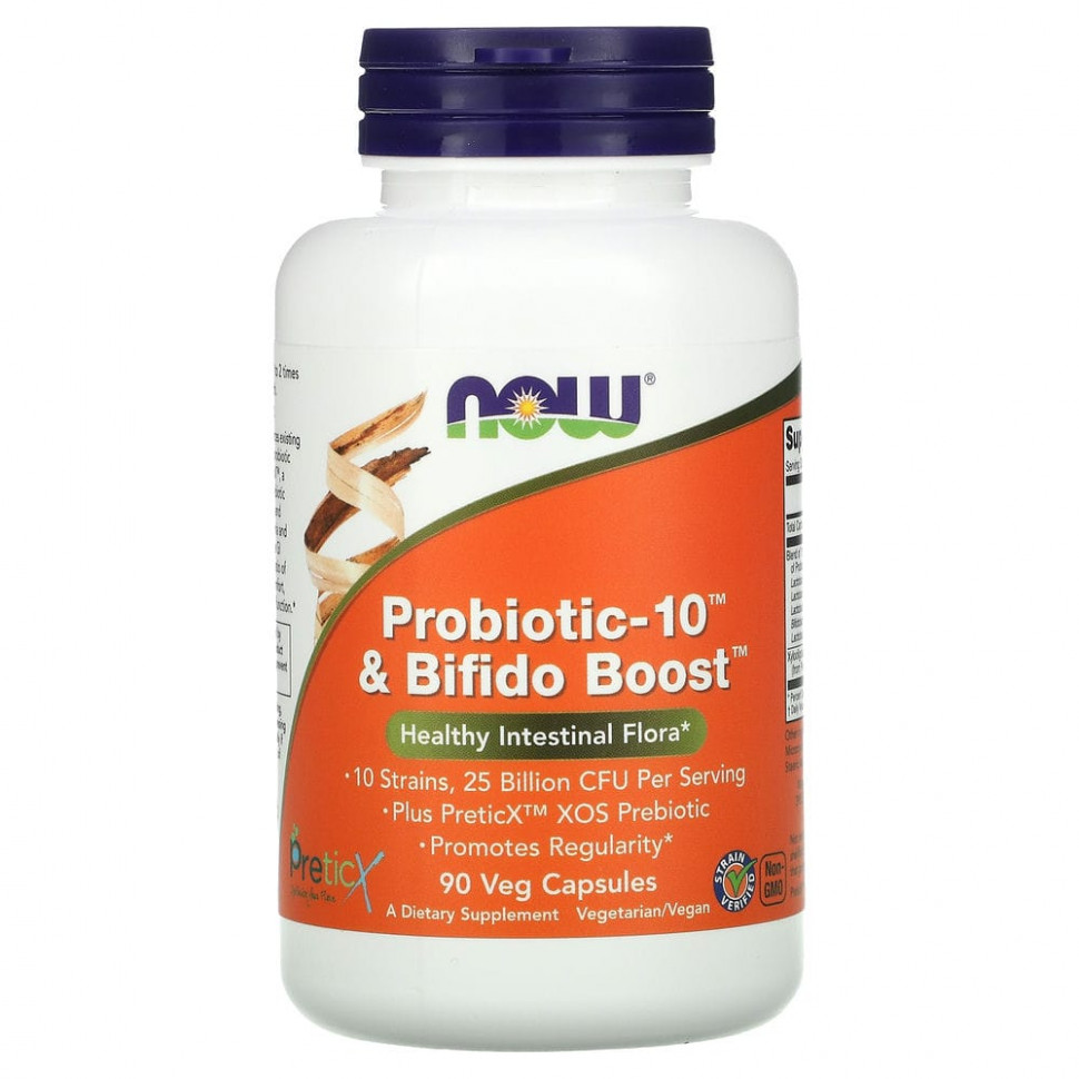 NOW Foods, Probiotic-10  Bifido Boost, 25 , 90    3490